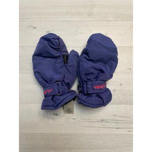 Mini‎ boden girls purple winter gloves 11/12